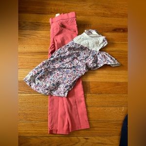Osh kosh girls set great condition work lightly